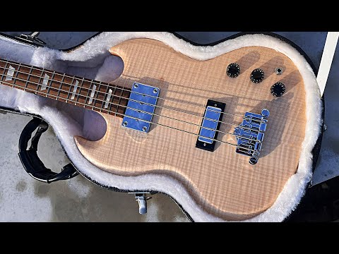 Gibson SG Supreme Bass Natural Flame Maple Top EB3 - Guitar of the week 2007 (GOTW) - w/OHSC image 20