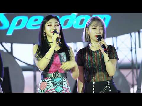 로즈핑거Rose Finger   ‘무대 인사 소개’ 4k Real Fan Cam 181209@광명 스피돔