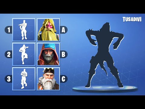 ADIVINA EL BAILE Y LA SKIN - FORTNITE CHALLENGE - PARTE #2 | tusadivi
