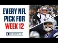 Brady Quinn and Pete Prisco make EVERY WEEK 12 NFL Pick | CBS Sports HQ