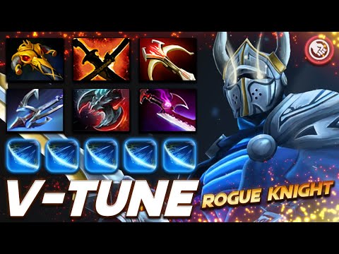 V-Tune Sven Unkillable Rogue Knight - Dota 2 Pro Gameplay [Watch & Learn]