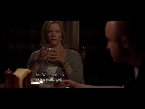 Jessie pinkman has an awkward dinner