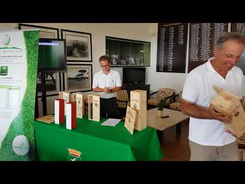 Premiazione gara TROFEO FRESCOBALDI 2018 - G.C.Punta Ala 8.08.2018