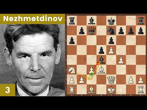 Incredible Trappola In Apertura! - Nezhmetdinov vs  Konstantinov | Partite Commentate di Scacchi