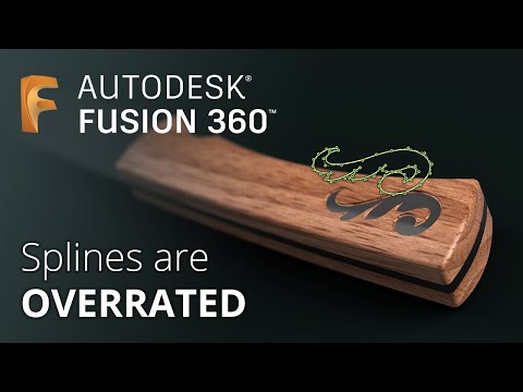 Splines are overrated.. master sketch constraints instead! | Viewer Request #2 | Fusion 360 Tutorial