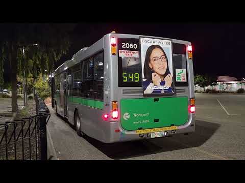 Transperth TP2060 - Mercedes-Benz OC500LE CNG Revving