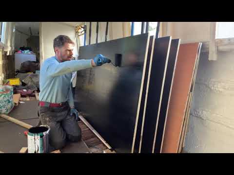 32. Narrowboat subfloor boards are done !