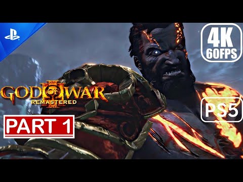 God Of War 3 Remastered PS5 - Deimos Gameplay Walkthrough (60FPS 4K) Part 1 No Commentary