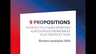 Miniature Youtube de la vidéo : Les 9 propositions de la FSGT pour les municipales 2026