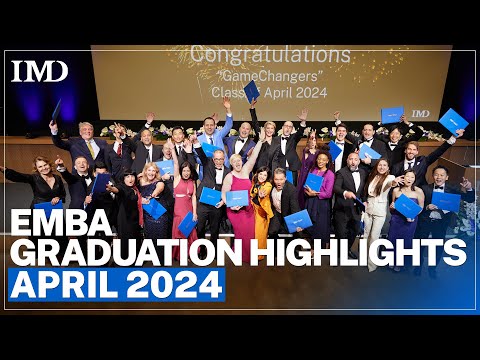 IMD EMBA Graduation: April 2024