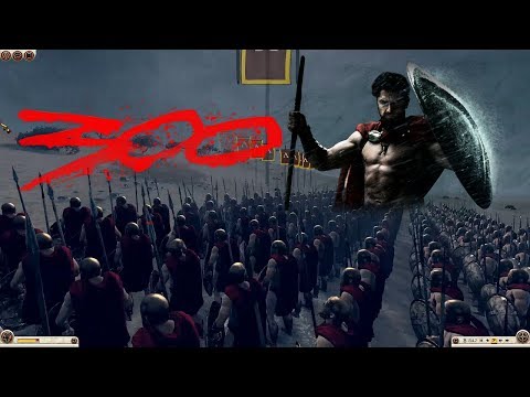Rome Total War 2 Massive Battles - Leonidas and The 300 Spartans [Ultra/1080p]