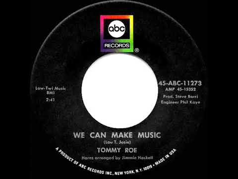 1970 HITS ARCHIVE: We Can Make Music - Tommy Roe (mono 45)