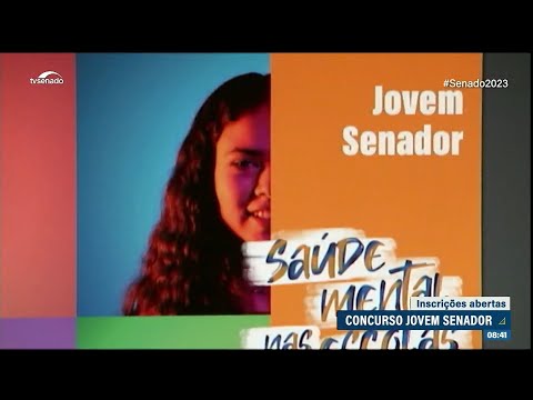 Jovem Senador: estão abertas as inscrições para a edição 2023 do programa