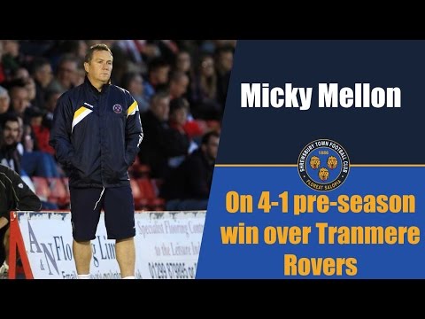 POSTMATCH: Micky Mellon post Tranmere Rovers away - Town TV