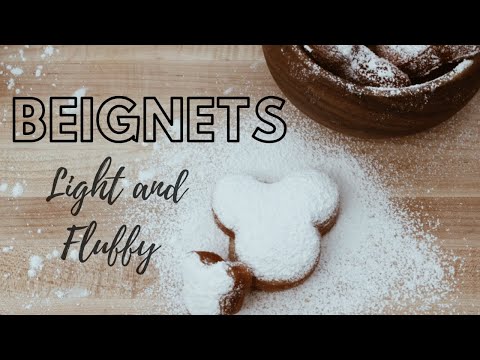 Homemade Beignets | Egg Free Recipe - Disney Recreation [Light and Fluffy]