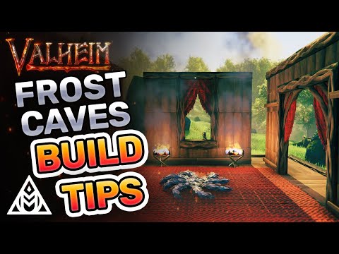 Build with NEW ITEMS from the Valheim Frost Caves