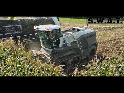 S.W.A.T. BLACK CLAAS JAGUAR 990 TT | Maisernte 2022 in Thüringen