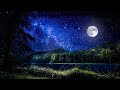 Deep Sleep Music, Night Ambient Sounds And Beautiful Piano Music, Cricket, Swamp Sounds at Night