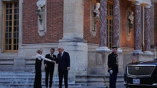 Trump zum Dinner mit Macron in Versailles empfangen