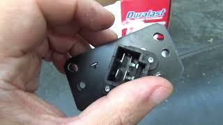 96-2007 Ford Taurus Blown Motor Resistor Replacement