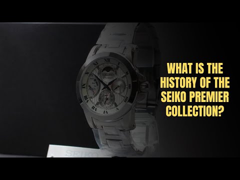 What is the history of the Seiko Premier collection?