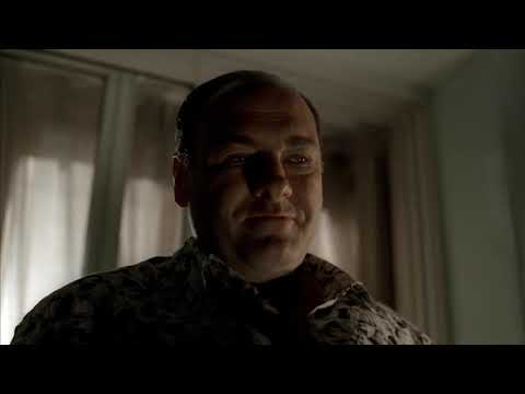 The Sopranos - Tony hears Paulie laughing in a hotel room