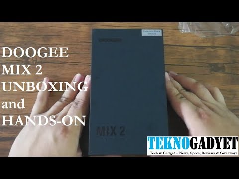 Doogee Mix 2 Unboxing and Hands-on