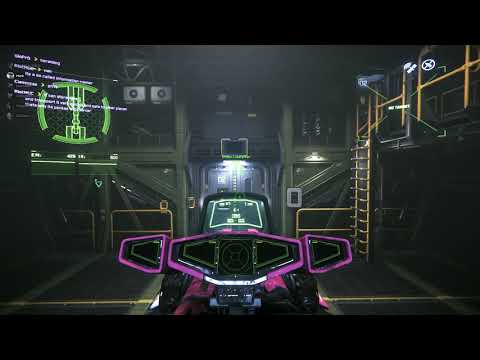 Star Citizen DragonFly on Caterpillar