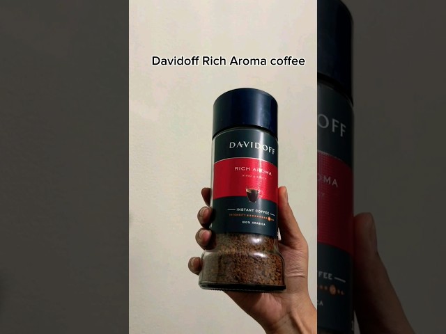 Vídeo relacionado con Davidoff Café Fine Aroma Instant Coffee 3.5oz/100g