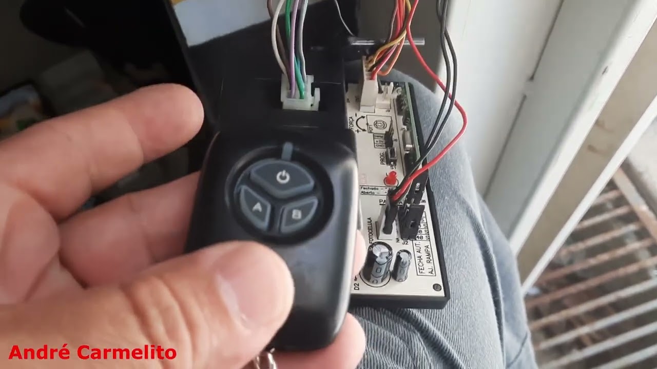 Como cadastar controle central QRM ST10