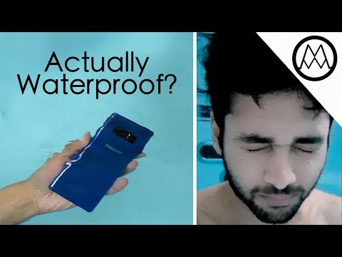 Galaxy Note 8 Water Test - Is It ACTUALLY Waterproof!?