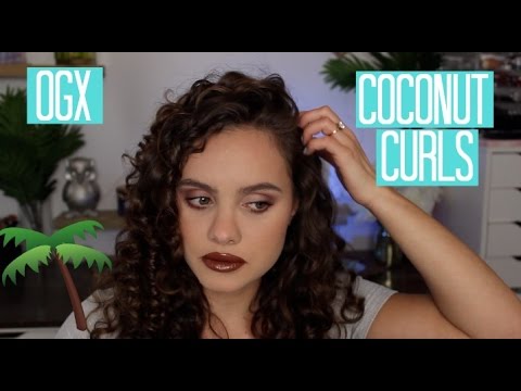 OGX Coconut Curls First Impression | Wash Day & Second...