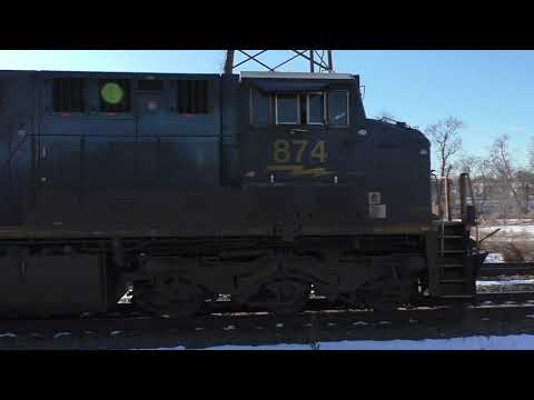 Railfanning on Presidents Day Is more like Fun Train Watching on a Monday (CSX Manifest M409)