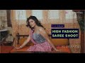 High Fashion Saree Photoshoot Luxury Editorial Look Modern Indian Couture