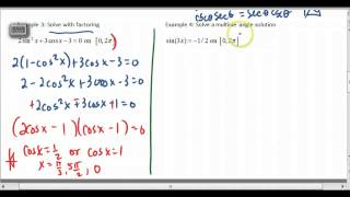 PreCalc Sem II Review Analytic Trig