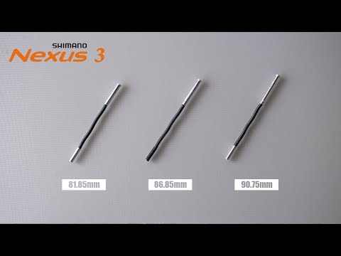 Shimano Nexus 3 Gang Schaltstifte Übersicht & Längen