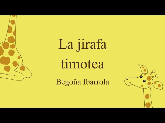 Vídeo relacionado con La jirafa Timotea: un cuento sobre el rechazo (Cuentos para sentir)