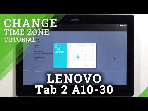 How to Set Up Date And Time on LENOVO Tab 2 A10-30 – Open Date and Time Settings