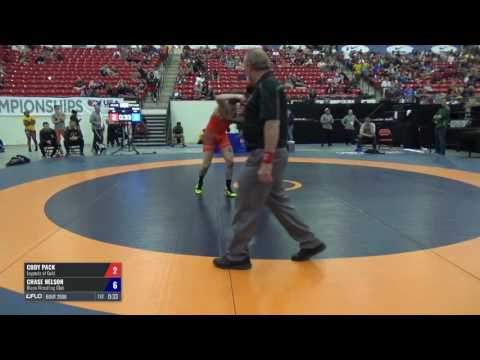 71 5th Place - Cody Pack (Legends of Gold) vs. Chase Nelson (Bison WC)