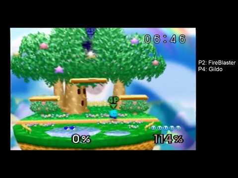 Fireblaster (Yoshi) vs Gildo (Kirby) Grand Finals