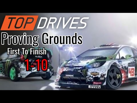#TOPDRIVES - First To Finish/Proving Grounds Races 1-10