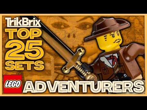 Ranking the Top 25 LEGO Adventurers Sets! - (According to TrikBrix)