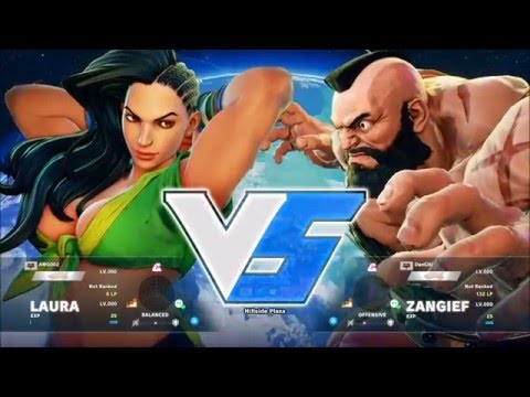 Street Fighter 5 Beta #3 Rank Match