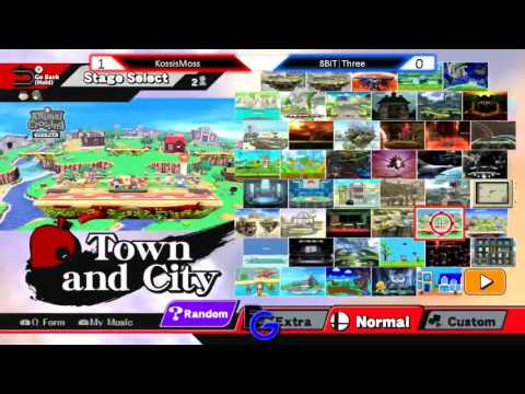 Smash @ KIN #5: LR7 KossisMoss v. 8BIT|Three