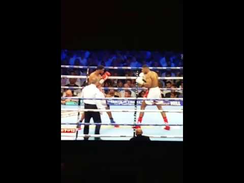 Anthony Joshua vs dominic breazeale knockout