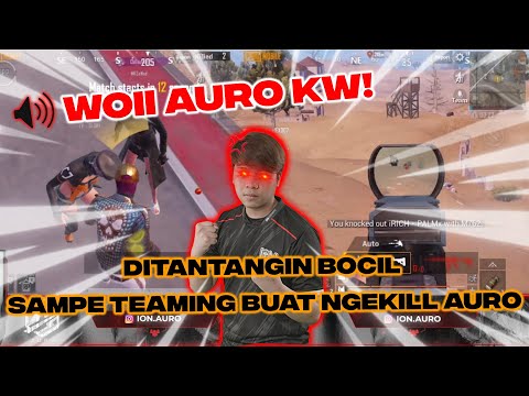 BOCIL NGAJAK GELUD! AURO DIKATAIN KW - PUBGM INDONESIA