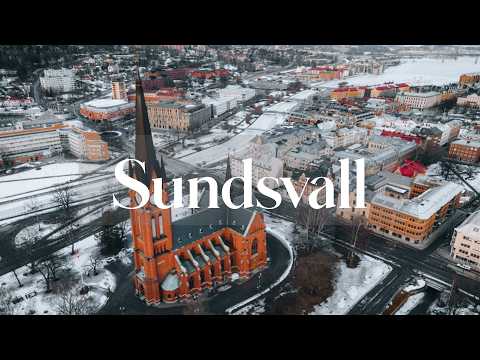 SUNDSVALL | Sweden by Drone in 4K - DJI Mavic Air 2