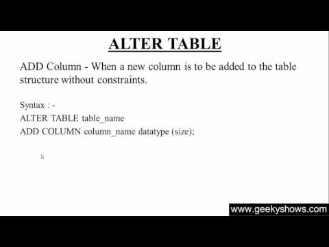 1 Introduction to SQL Hindi