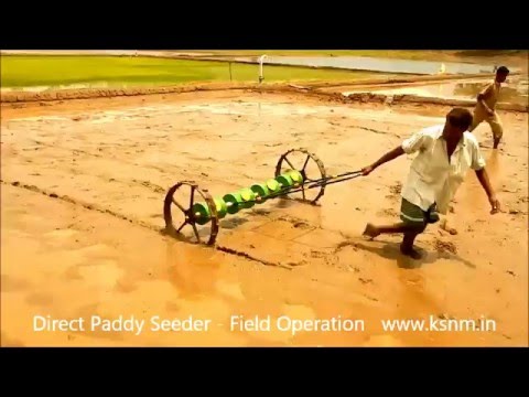 Wetland Seeder Machine