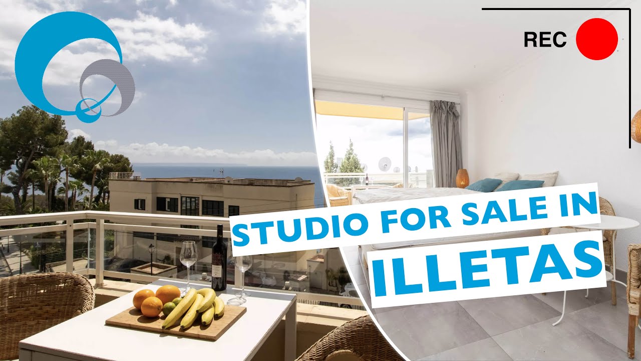 Studio with Sea Views FOR SALE: Real Estate Near the Beach in Mallorca